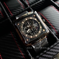 *Ready Stock*ORIGINAL Alexandre Christie 3039MCBBRBA Black Stainless Steel Water Resistant Chronograph Men’s Watch