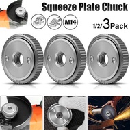 1/2/3Pcs Locking Plate Chuck for M14 Angle Grinder Chuck Tools Quick Clamping Quick Release Nut Clam