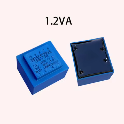 EI 1.2W 1.2VA AC 220V To AC 6V 9V 12V Mini Sealed Type Plug In PCB Board 4 Pin Needle Power Frequenc