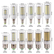 Ánh sáng E27 E14 7W 9W 12W 15W 20W 25W 30W 5730 LED SMD bóng đèn Ngô Ánh sáng đèn ánh sáng trắng ấm