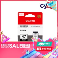 Canon PG-47 Black Ink Cartridge for Canon E400 / E410 / E460 / E470 / E480 / E3170 Pixma Printer