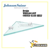 Johnson Suisse WBBA100249CP Design Corner Glass Shelf