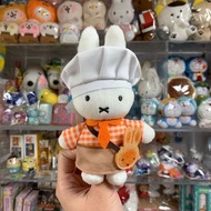 日版 Miffy 交叉兔 Miffy Kitchen限定 廚師造型 (嵐山店購入) Miffy 細掛飾公仔 橙色ver.