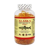 Hong Kong Direct Mail U.S. Imported ALASKA ALASKA Deep Sea Fish Oil ATLANTIC Cod Liver Oil 300 Capsu