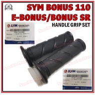 SYM BONUS 110 / E BONUS / BONUS SR - 100% ORIGINAL SYM Handle Grip Set / Grip with Throttle Tube Set - [53140-VAH-0000]