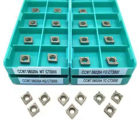 CCMT060204 MT/FG CT3000 Cermet insert Internal turning tool Steel Machining Metal lathe tools CNC Fi