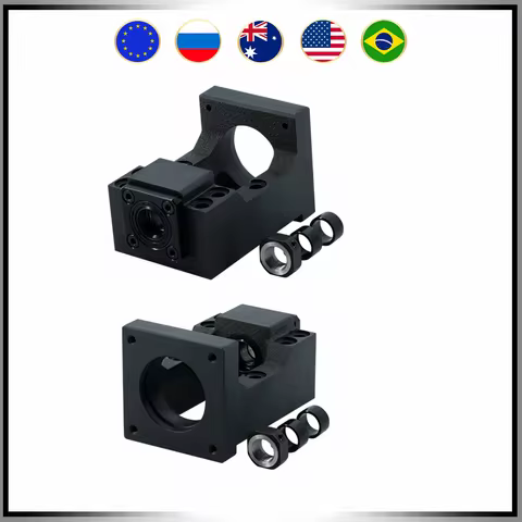 Steel Step servo motor Brackets HM10-57 HM10-60 HM12-57 HM12-60 HM15-57 HM15-60 motor mount for ball