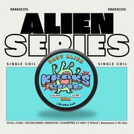 Kraks Coil Handmade Premium Alien RBA Single 0.32 Ohm Ni80 Coil Vape Flavor Tebal Ngebul Tahan Lama