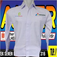 KEMEJA 1 pocket of PT Elnusa shirt PT Elnusa shirt PT Elnusa uniform Pdh PT Elnusa work shirt PT Eln