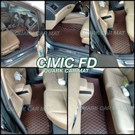 พรมรถยนต์ CIVIC FD พรมกระดุม ตรงรุ่น พรมรถยนต์ พร้อมส่งทุกสี