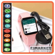 SMARTWATCH ANDROID 4G JAM HP BISA WHATSAPP WANITA Y68 D20 PINK 💕 ANTI AIR TERBARU ANAK KESEHATAN BLUETOOTH MUSIK SMS TLFN WHATSAPP SIM CARD  MEMORYSENSOR CERDAS KALORI NOTIFIKASI