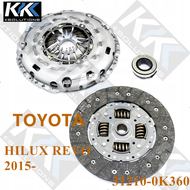 [Kksolutions] แผ่นคลัทช์ การปรับอัตโนมัติ 31210-0K360 TOYOTA HILUX REVO FORTUNER 2015- 2GD-FTV  1GD-