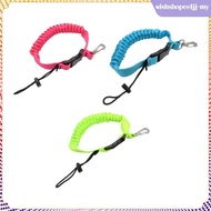 [WishshopeeljjMY] Scuba Diving Lanyard Stainless Spring Coiled Lanyard Diving Camera Lanyard for Sno