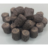 5PCS Dollhouse Miniature Polymer Clay Wood Log