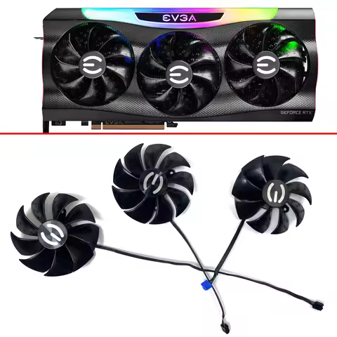 87MM 4PIN PLD09220S12H 0.55A RTX3090 3080 TI 3070 FTW3 ULTRA GPU FAN For EVGA GeForce RTX3080 RTX 30