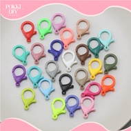 Plastic Shrimp Hook Lobster Claps Plastic Size 25mm Colorful Matte Retail