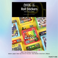 ORIGINAL KOREA ROLL STICKER AMONG US AM57