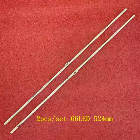 2pcs/set 66LED 534mm LED backlight strip For TV 49UH850V 49 V16 ASL 2475 2474 6922L-0194A LC490EQH D
