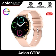 Aolon GTR 2 1.43 นิ้ว Amoled สมาร์ทวอทช์ AOD นาฬิกาวิ่ง โทรผ่านบลูทูธ IP67 กันน้ํา ภาษาไทย ตรวจสุขภา