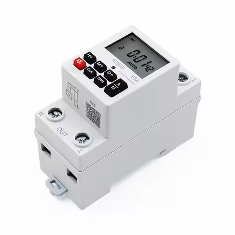 High Power Time Control Switch 220V Power Supply Automatic Power-off Cycle Controller Daily Weekly 7