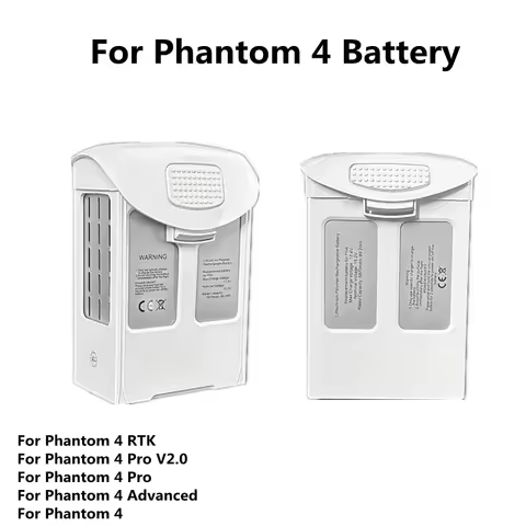 For Phantom 4 Battery Compatible Phantom 4/4 Advanced/4 Pro V2.0/4 RTK Series Drone 5870mAh 15.2V Fl