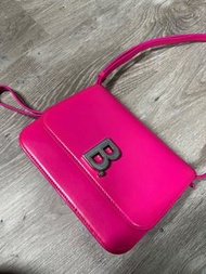 Balenciaga b.bag桃紅包 豆腐包