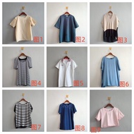 Foreign Trade Summer New Style Women's Clothing Japanese Korean Casual Variety Printed Letter Round 