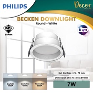 PHILIPS LED Downlight DL260 7W 11W & Spotlight SL260 7.5W Recessed Downlight Eyeball Ceiling Light L