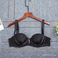 Exquisite 75B Underwire Bra with Half-Cup Design - Adjustable Size | SFKV