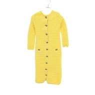 【二手，A級】巴黎世家 ( BALENCIAGA ) 女式連身裙，粗花呢、羊毛、尼龍混紡