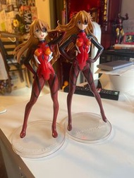 2手 無盒 Eva 福音戰士 一番賞 一番獎 b獎 尾獎  Asuka 明日香 一對