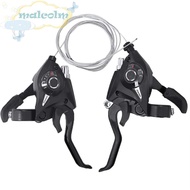 MALCOLM Bicycle Shifter Levers, 3x7 21 Speed 3x8 24 Speed 21 Speed Bicycle Shifter, Thumb Gear Shift