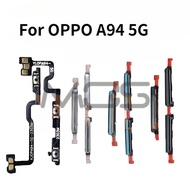 For OPPO A94 5G Side Power button + Volume Button Key Housing Side Button Ribbon Flex cable