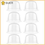 SUER Baseball Hat Display Rack, PVC 50-57cm Bucket Hat Storage ,  Brimless Cap Transparent Cover Inn