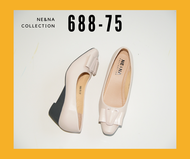 รองเท้าเเฟชั่นผู้หญิงเเบบคัชชูส้นเตารีด No. 688-75 NE&amp;NA Collection Shoes