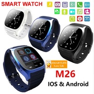 Hot Sales M26 Bluetooth Smart Watch  Smartwach Wearable Device for iPhone 6S Plus IOS Android Samsung Galaxy S7 6 Edge Plus LG G4 5 V10 Windows Phone