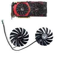 NEW Cooling Fan PLD10010S12HH For MSI R9 390 R9 380 R7 370 GTX 980 980Ti 970 960 950 game graphics f