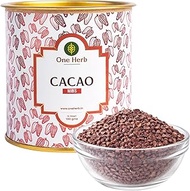 One Herb - Cacao Nibs 100g | Natural Nibs for Eating | Roasted & Cracked | Unsweetened | Aromatic &