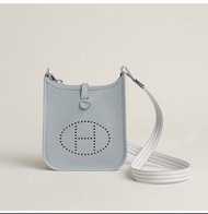 ‼️Hold‼️8月新鮮單，短肩帶編織帶-Hermes Mini Evelyne
