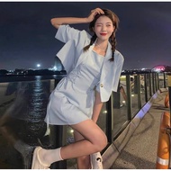 Forwarding A 2-Piece Set: Dress + Blazer