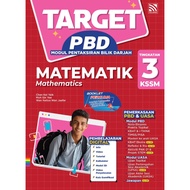 Pelangi: Target PBD: Matematik + Mathematics: Tingkatan + Form 3: AADWMM2530011A: 9786294709492