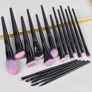 ] Ready Stock [Series Supply Loose Powder Brush 18 Blue Brush Set Powder Ink Eyeshadow Brush Wholesa