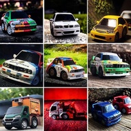 Q Car Micro Shadow TinyQ BMW M3 Honda Civic EG6 EK9 M4 E30 E46 EU Plastic Model Car