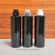 200ml Black Pet Plastic Bottle / 200ml Glossy Black Fliptop Bottle / 200ml Shampoo Bottle Rf Model
