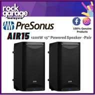 PreSonus AIR15 1200W 15 Inch Powered Speaker - Each/Pair ( AIR-15 / AIR 15 )