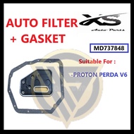 ATF AUTO TRANSMISSION FILTER PROTON PERDANA V6 2.0 AUTO TRANSMISSION FILTER + GASKET MD737848