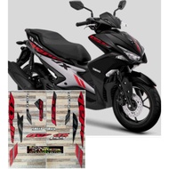 striping original Yamaha aerox hitam tahun 2019 ORIGINAL