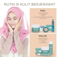 ACNE SERIES SET SENDAYU TINGGI ACNE SOAP ACNE CREAM ACNE BALM ACNE SCAR TONER 72HR MOISTX  MATTE SUN