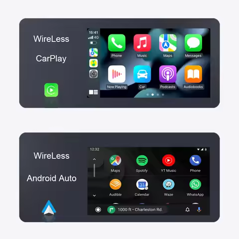 CarPlay 6.2'' Android 14.0 Car Android Player 12GB 256G multimedia car radio stereo GPS WiFi For Acu