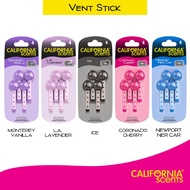 California Scents Vent Stick Car Air Freshener Perfume